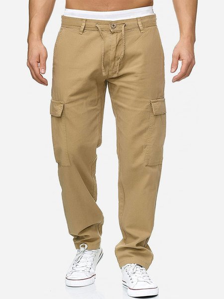 

Casual Pants, Light khaki, Men's pants