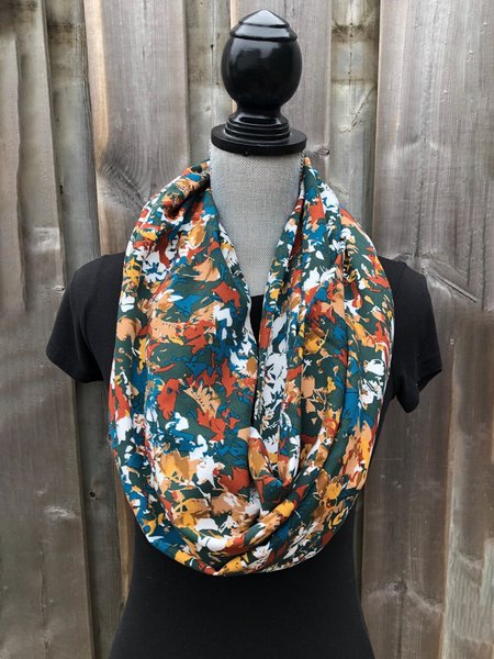

Printed Warm Scarf, As picture, Scarfs