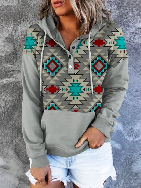 

Cotton Blends Sweatshirt, Gray, Hoodies & Sweatshirts