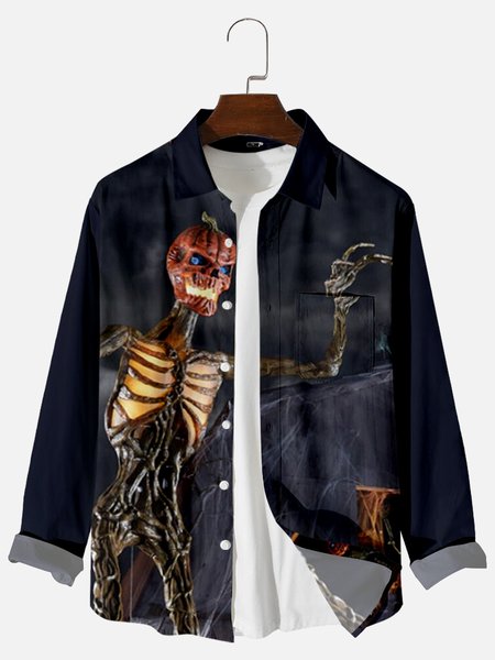 

Halloween Shirts & Tops, Black, Long Sleeves Shirts