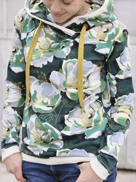 

Floral print hoodie, Multicolor, Hoodies & Sweatshirts