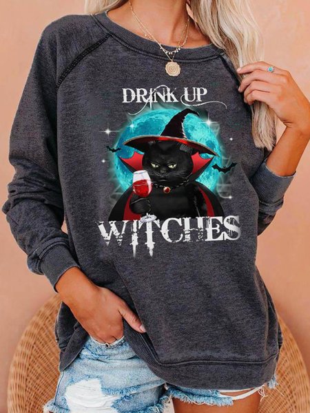 

Drink Up Witches Sweatshirt, Deep gray, Hoodies&Sweatshirts