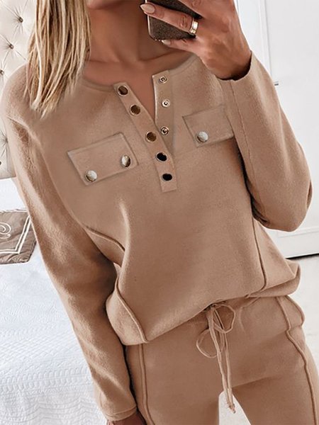 

Buttoned Sweatshirt, Dark pink, Sweatshirts & Hoodies