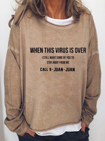 

Still Want You To Stay Away From Me Sweatshirt, Khaki, Hoodies&Sweatshirts