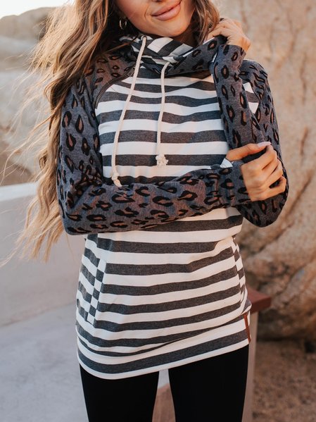 

Cotton Blends Sweatshirt, As picture, Hoodies & Sweatshirts