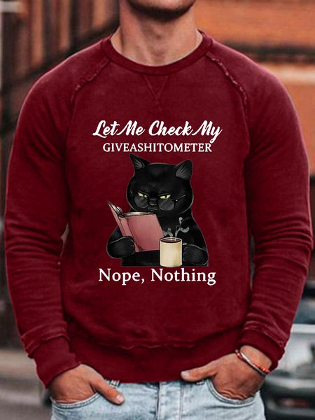 

Let Me Check My Giveashitometer Nope Nothing Sweatshirt, Red, Hoodies&Sweatshirts