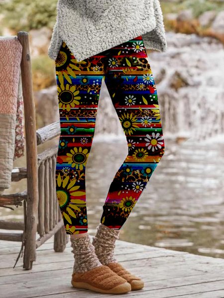 

Mid Waist Pants, As picture, Leggings