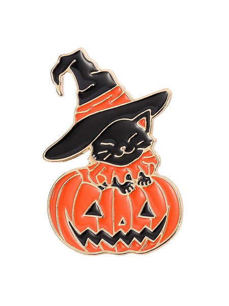 Personalized Halloween Cartoon Brooch, Others