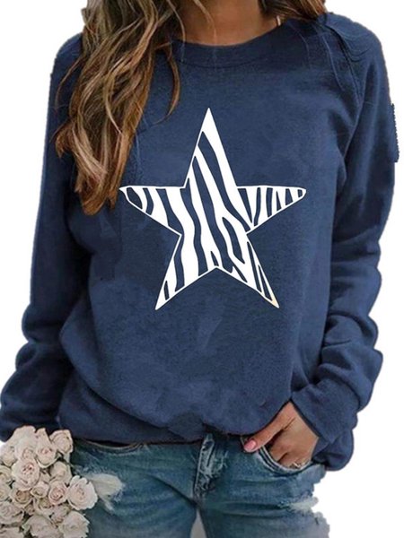 

Star Casual Tops, Blue, Hoodies & Sweatshirts