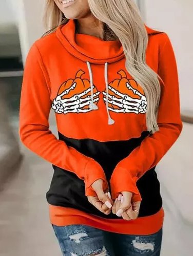 

Cotton Blends Sweatshirt, As picture, Hoodies & Sweatshirts