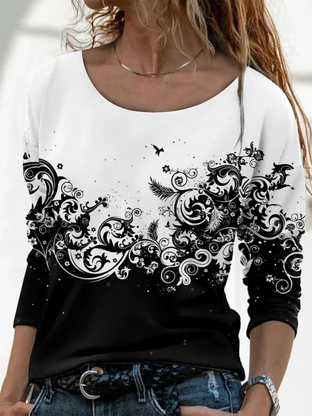 

Shirts & Tops, Black-white, Tees & T-shirts