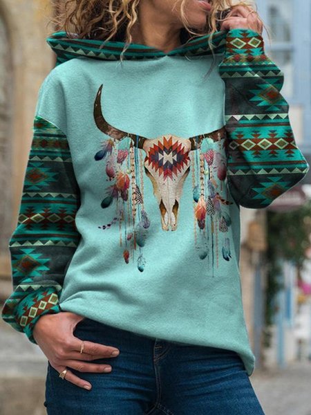 

Ethnic Sweatshirt, Blue, Hoodies & Sweatshirts