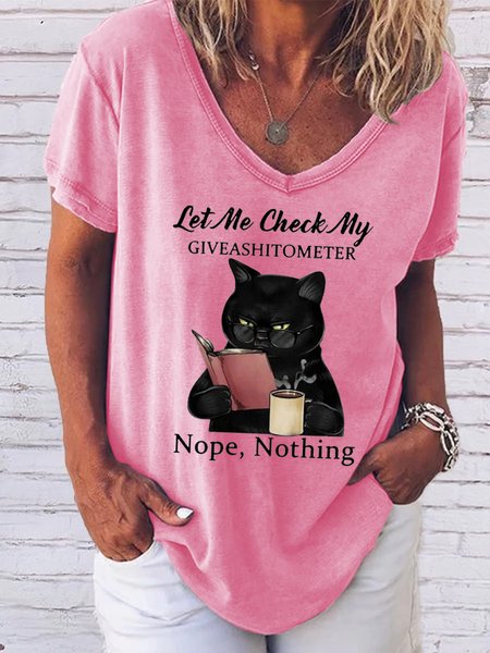

Let Me Check My Giveashitometer Tshirts, Pink, T-shirts