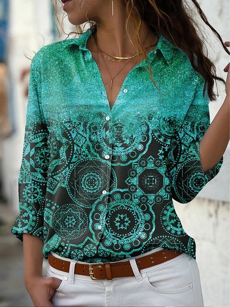 

Shirts & Tops, Green, Blouses & Shirts