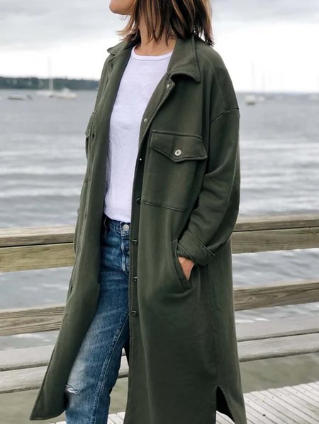 

Casual Outerwear, Deep green, Outerwear