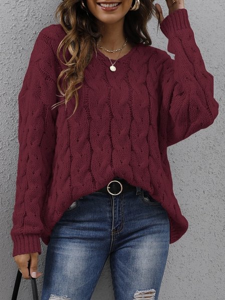 

Acrilico Maglione, Vino rosso, Sweater