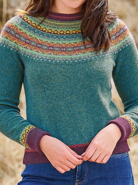 

Vintage Sweater, Blue, Knitwear & Sweaters