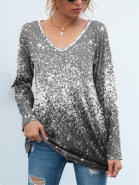 

Shirts & Tops, Gray, T-Shirts