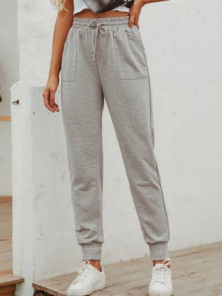 

Casual Pants, Gray, Sport Pants