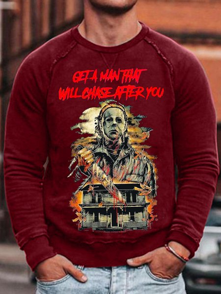 

Get a man that will chase after you Sweatshirt, Red, Hoodies&Sweatshirts