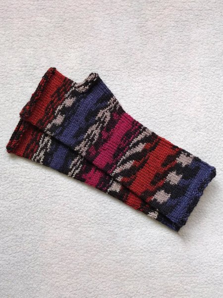 

Ethnic Style Woolen Half-finger Gloves, As picture, Gloves