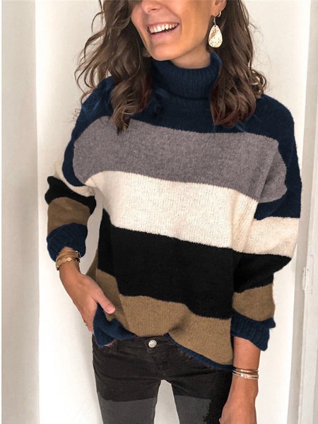 

Acrilico Maglione, Blu marino, Sweater