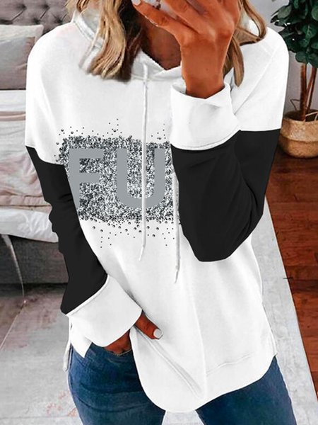 

Casual Sweatshirt, White, Hoodies & Sweatshirts