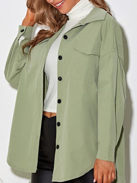 

Cotton Daily Jacket, Green, Coats & Jackets