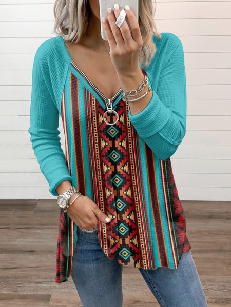

Boho Top, As picture, Tees & T-shirts