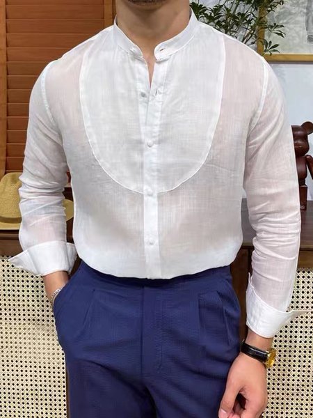 

Cotton Shirts & Tops, White, Men's shirts