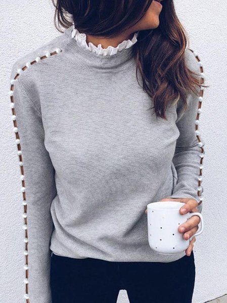 

Shirts & Tops, Gray, Tops