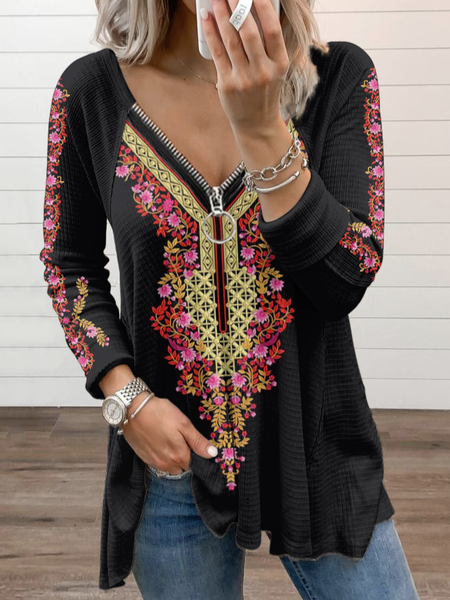 

Cotton Shirts & Tops, Black, Tops