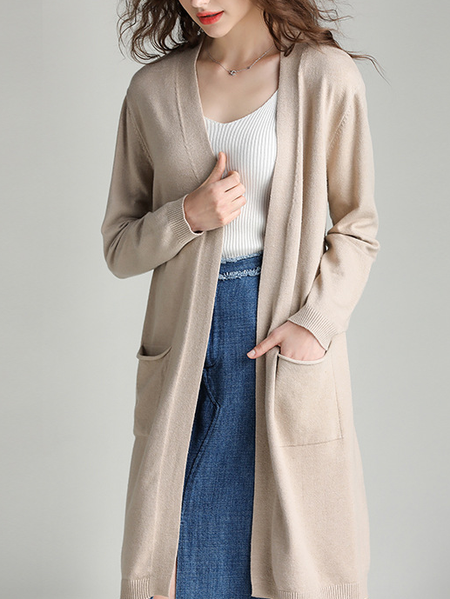 

Wool/Knitting Outerwear, Camel, Cardigans