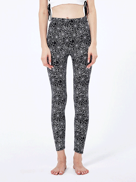 Pants, Black, Leggings