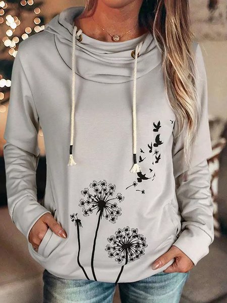 

Casual Sweatshirt, Gray, Hoodies & Sweatshirts