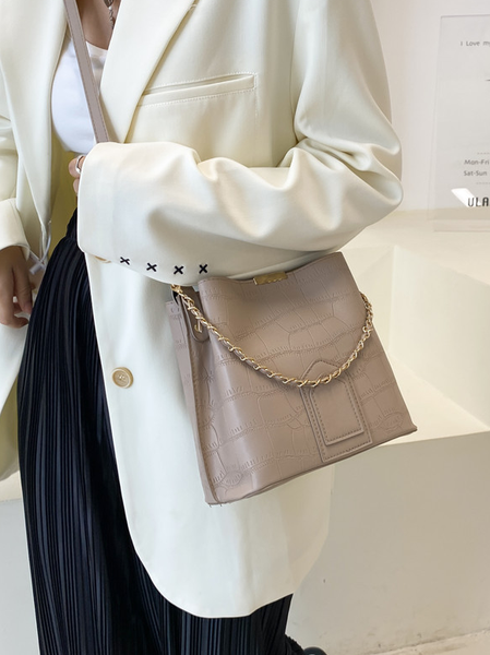 

Shoulder Bag, Cameo brown, Women's Bags