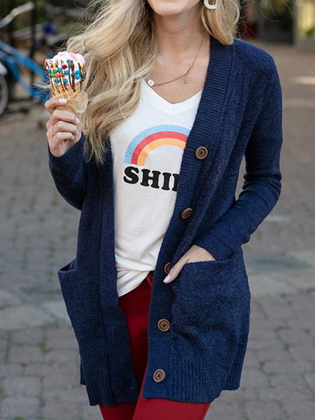 

Casual Outerwear, Navy blue, Outerwear