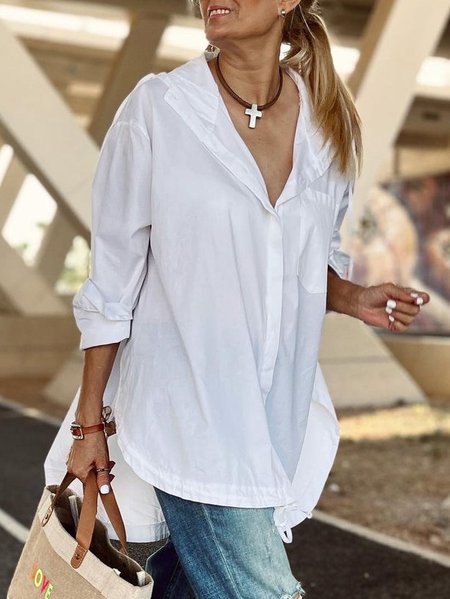 

Off Shoulder Cotton Shirts & Tops, White, Blouses & Shirts