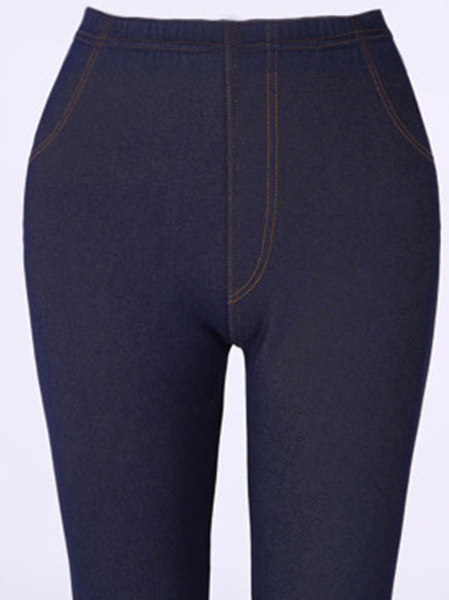

Cotone Pantaloni, Blu profondo*2, Leggings