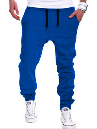 

Men's tethered loose sports pants, Navyblue, Pants