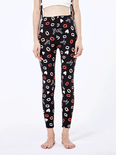 

Pants, Black, Leggings
