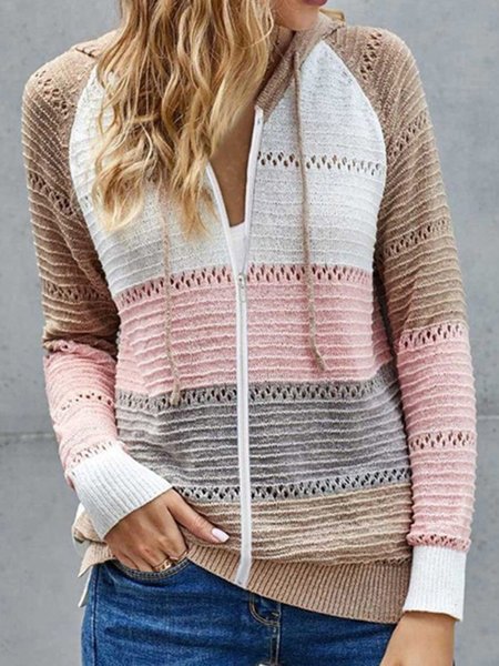 

Manica raglan Statement Maglione, Multicolore, Sweater