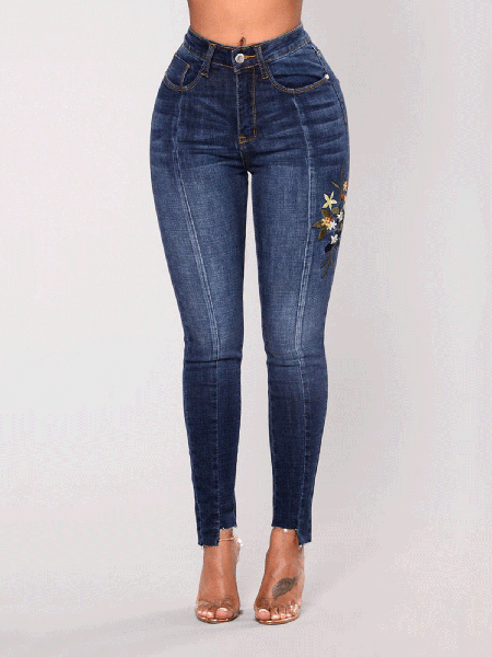 

Denim Jeans, Deep blue, Jeans