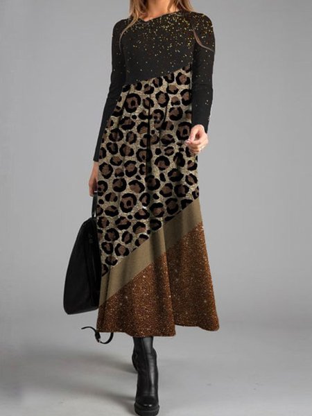 

Vintage Dresses, Leopard, Maxi Dresses