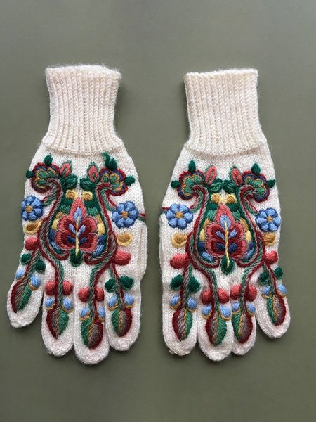 

Bohemian National Wind Gloves, As picture, Scarves&Gloves