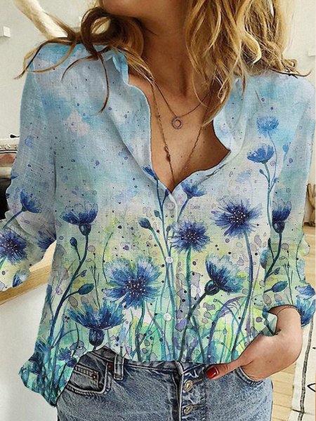 

Shirts & Tops, Blue, Blouses & Shirts