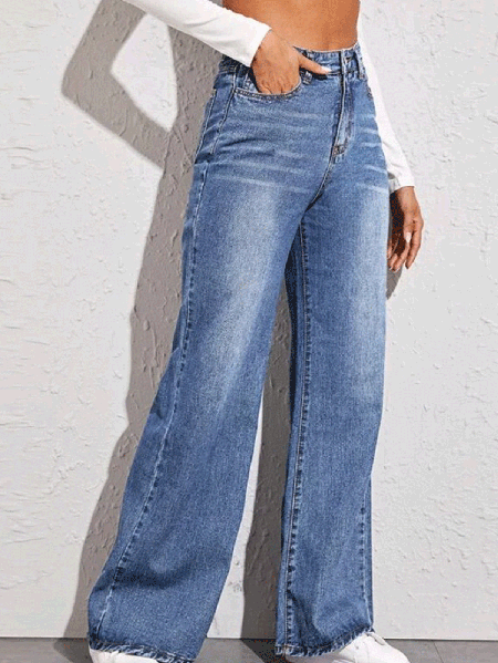 

Casuale Pantaloni, Azzurro, Jeans