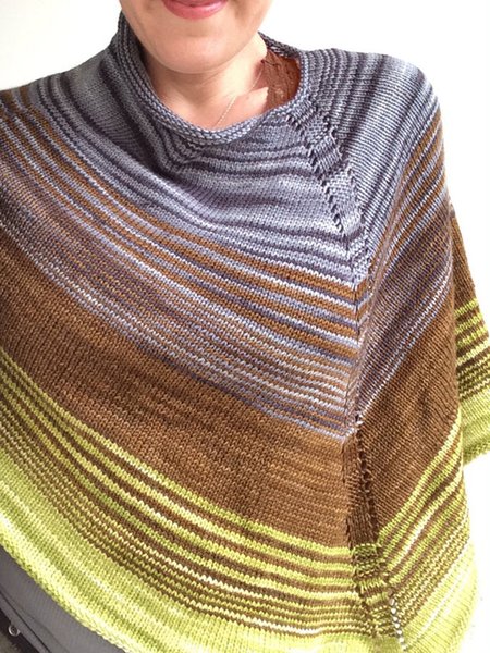 

Gradient Striped Warm Scarf, As picture, Scarves&Gloves