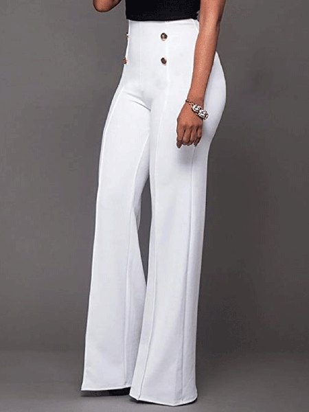 

Pantaloni, White, Pants