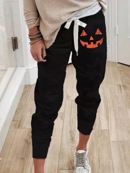 

Casual Pants, Black, Sport Pants